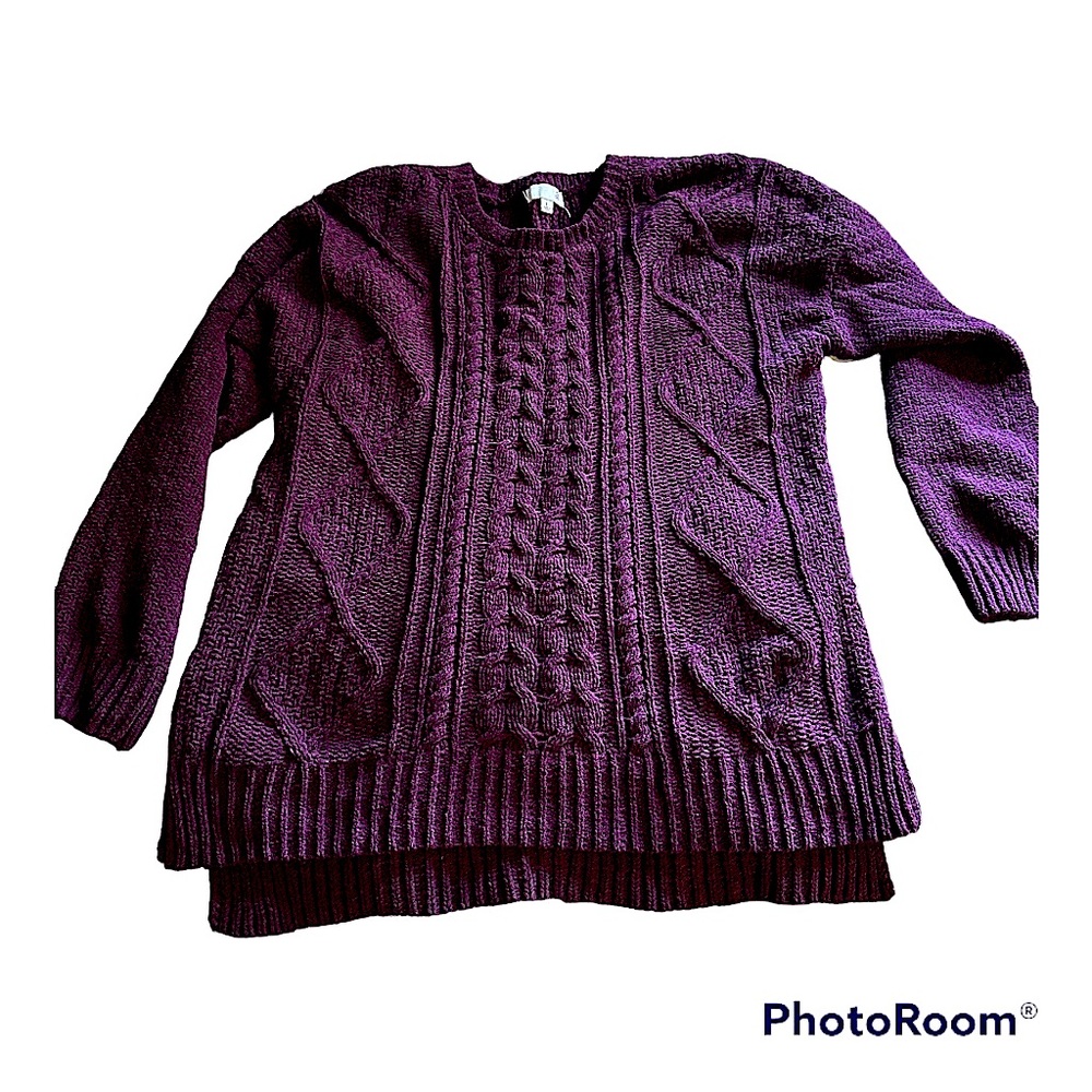 Burgundy Sweater